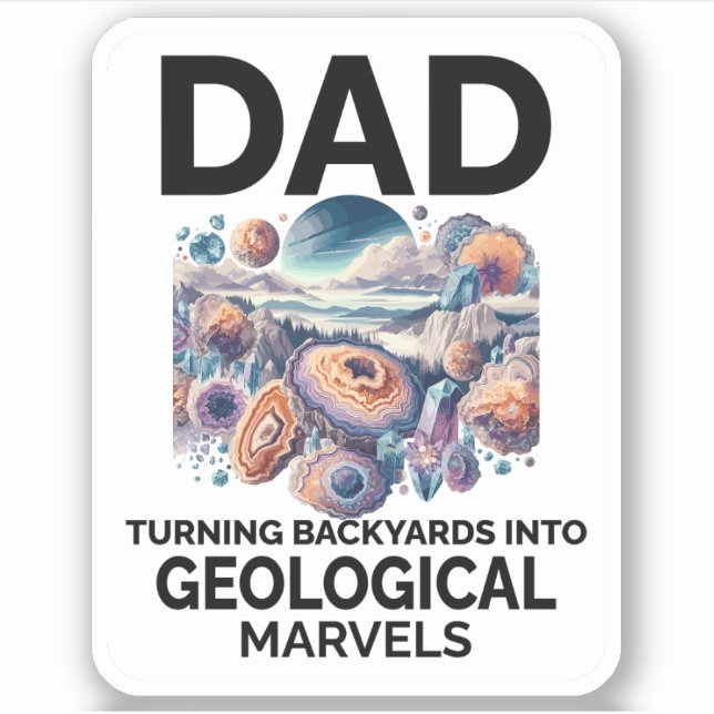 Dad Turning Backyards into Geological Marvels (Front)