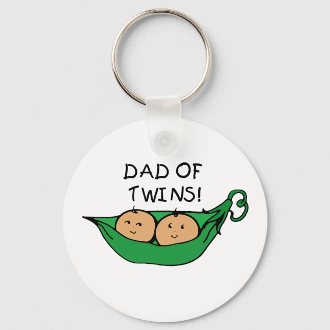Dad Twin Pod Key Ring (Front)