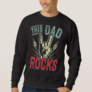 Dad Ukulele Player Father's Day Ukulele Daddy Ukul Sweatshirt