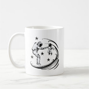 Dad Universe Guide Father's Day Space Coffee Mug