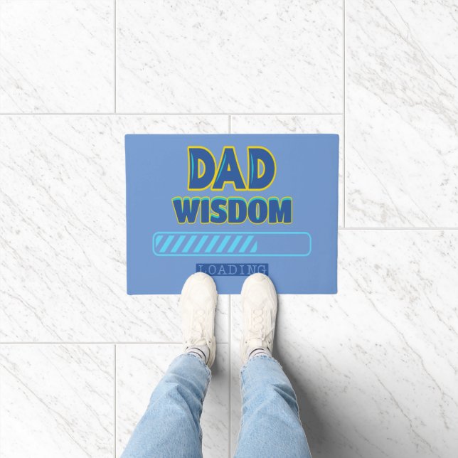Dad Wisdom Loading Doormat (Indoor)