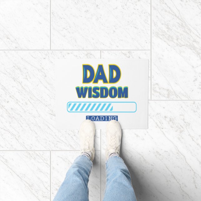 Dad Wisdom Loading Doormat (Indoor)