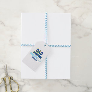 Dad Wisdom Loading Gift Tags