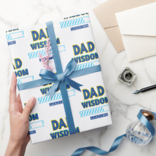 Dad Wisdom Loading Wrapping Paper