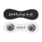 Dad World's Best Two Photo, Year, and Name