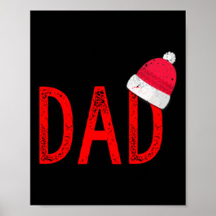 Dad - Xmas Pjs - Christmas Pyjamas And Xmas Pj Fam Poster