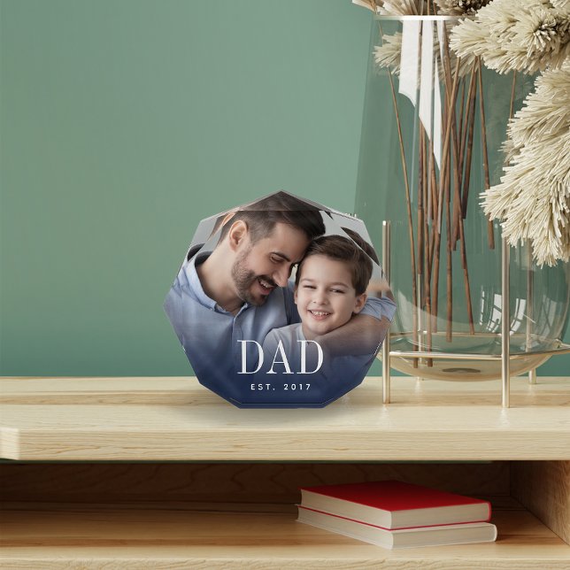 Dad Year Established Photo Block (Creator Uploaded)