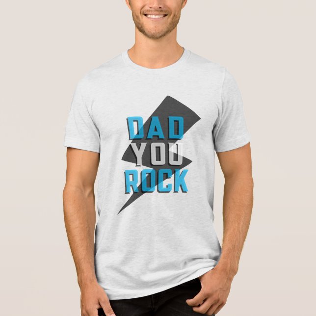 Dad You Rock Shirt (Front)
