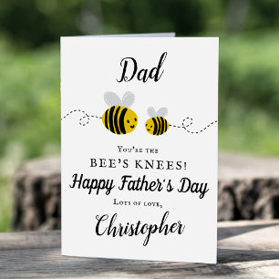 Dad You're The Bee's Knees Father's Day Photo Card