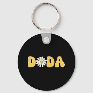 Dada And Mama First Birthday Girl Wild Flower Bloo Key Ring