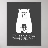 DADA BEAR & ME | Dad Kids Daughter Son Dada Bear