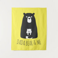 DADA BEAR & ME | Dad Kids Daughter Son Dada Bear T