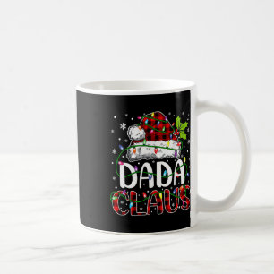 Dada Claus Christmas Lights Matching Family Xmas P Coffee Mug