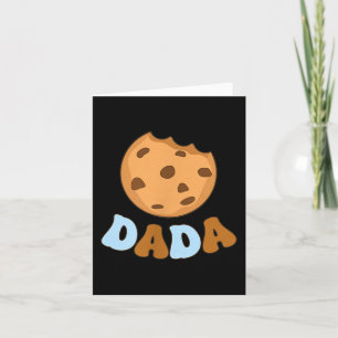 Dada Cookies Milk Sweet One 1st Birthday Family Ma Card