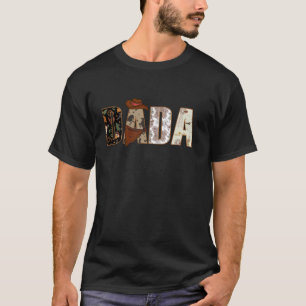 DADA Cowboy Western - Dads First Rodeo Birthday T-Shirt