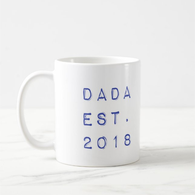 Dada EST. 2018 Coffee Mug (Left)