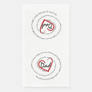 Dada - Fathers Day Napkin