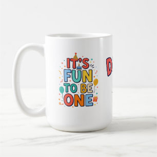 Dada First Birthday Gift Mug