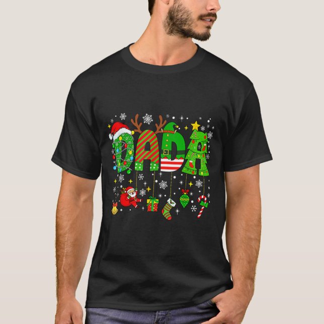 Dada Matching Funny Christmas Family Couple Xmas S T-Shirt (Front)