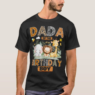 Dada of The Birthday Boy Safari Jungle Wild T-Shirt