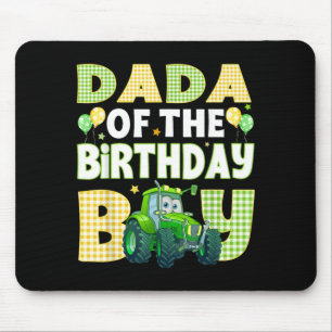 Dada Of The Birthday Boy Tractors Farm Trucks Mouse Pad