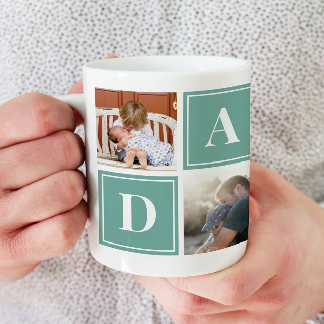 Dada Photo Collage Custom Giant Coffee Mug (Creator Uploaded)
