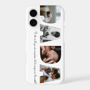 Dada Photo Collage iPhone case for Father's day