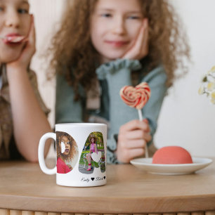 Dada Photo Collage Mug - Perfect Gift for Dad