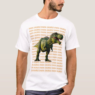 Dada Saurus dad birthday gift T-Shirt