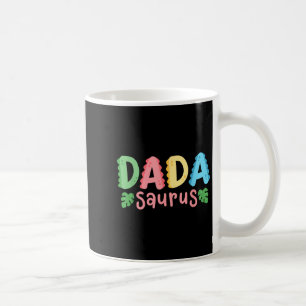 Dada Saurus Kids Dinosaur Birthday Party Family Ma Coffee Mug