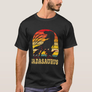 Dada saurus Rex Dinosaur Dada 2 kids Family Matchi T-Shirt