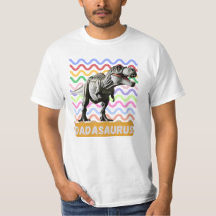 Dada Saurus T-Rex Dad Dinosaur Funny Fathers Gift  T-Shirt