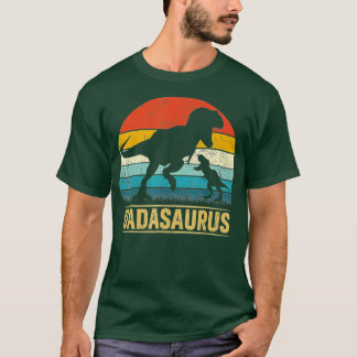 Dada Saurus T Rex Dinosaur DadaSaurus Funny Father T-Shirt