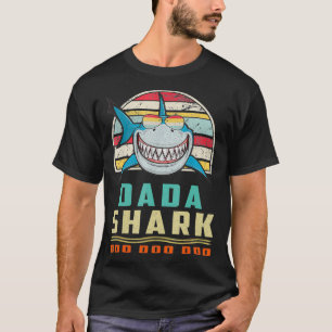 Dada Shark Funny Fathers Day Gift For Mens T-Shirt