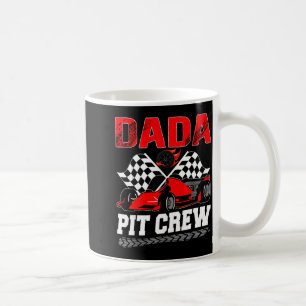 Dada T Crew Racing Family Race Car Birthday Boy Coffee Mug
