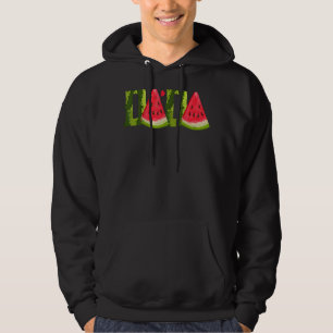 Dada Watermelon Summer Fruit Gift Great Father's Hoodie