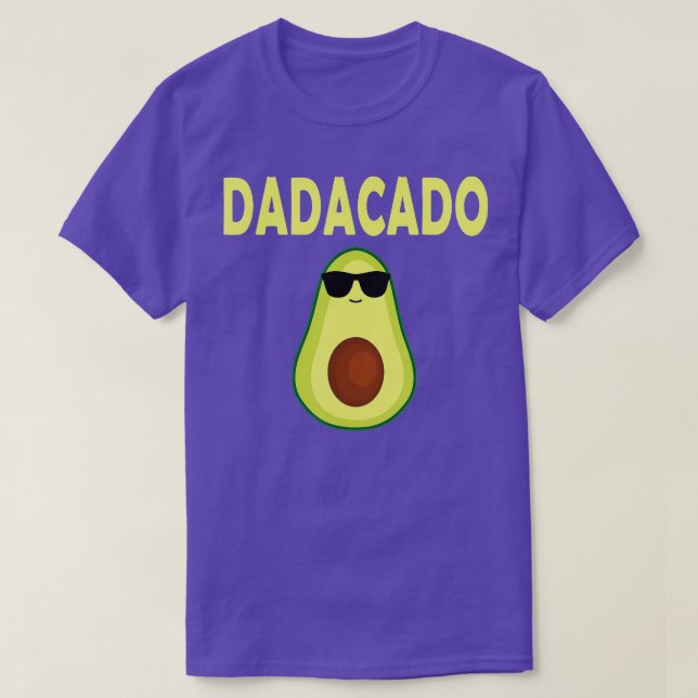 Dadacado Funny Avocado Dad Father's Day Daddy Men  T-Shirt (Design Front)