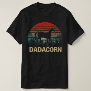 dadacorn daddy unicorn father's day T-Shirt