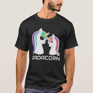 DADACORN Family Cool Unicorn Dad Daughter T-Shirt