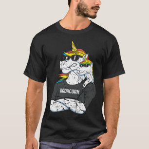 Dadacorn Fathers day Unicorn Dad Unicorn T-Shirt