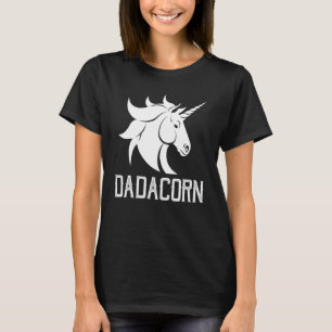 Dadacorn - Magical Rainbow Unicorn Horse Family - T-Shirt