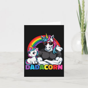 Dadacorn Unicorn  Card