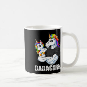 Dadacorn - Unicorn Dad And Baby Family Matching Ch Coffee Mug