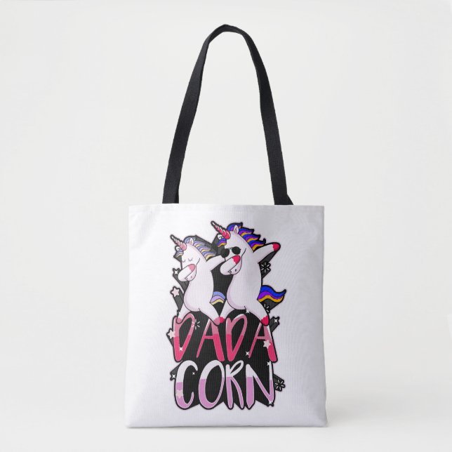 Dadacorn Unicorn      Tote Bag (Front)
