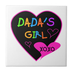 Dada's Girl T-Shirt, Mug, Button, Magnet, More Ceramic Tile