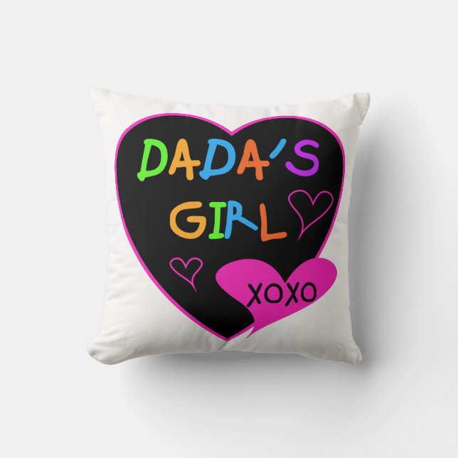Dada's Girl T-Shirt, Mug, Button, Magnet, More Cushion (Front)