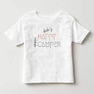 dada's happy camper. Toddler T-Shirt