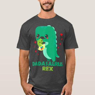 Dadasaurus Rex Autism Awareness Month Autistic ADH T-Shirt