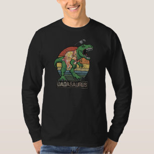 Dadasaurus Rex Dinosaur Cool Father Outfit T-Shirt