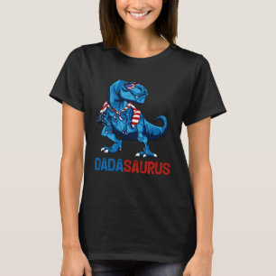 Dadasaurus Rex Dinosaur Dada Saurus Father Day 4th T-Shirt